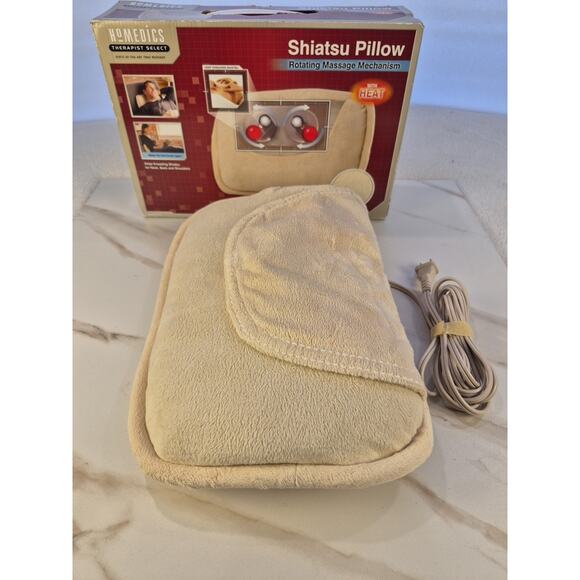 Homedics Shiatsu Rotating Massager Pillow Model SP-10H Heated - Picture 10 of 12